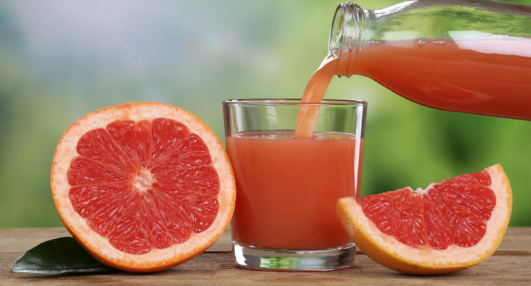 Jus de Pamplemousse bon pour la santé
