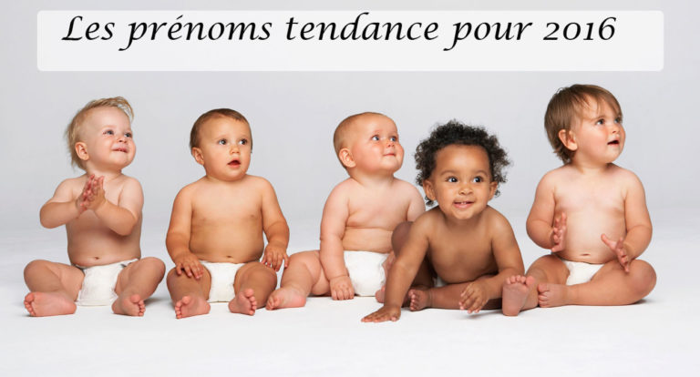 Prénoms tendance pour bébé fille et garçons en 2016