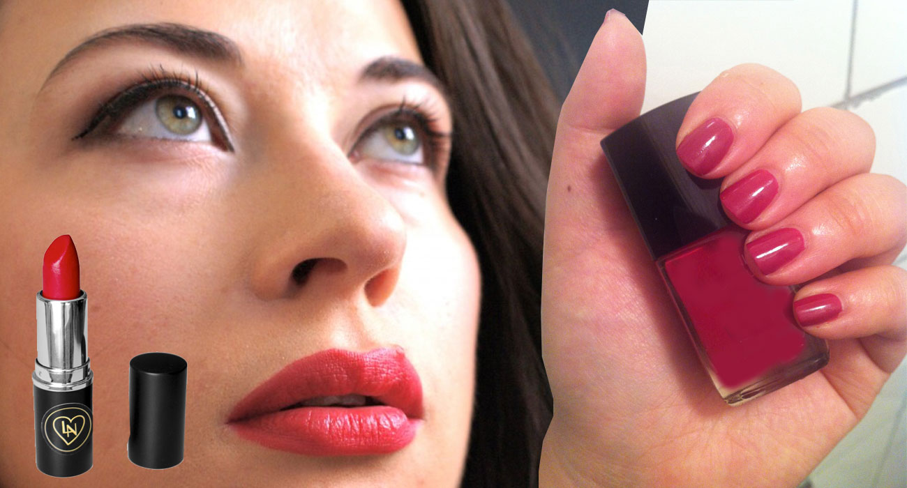 Vernis VS rouges à lèvres