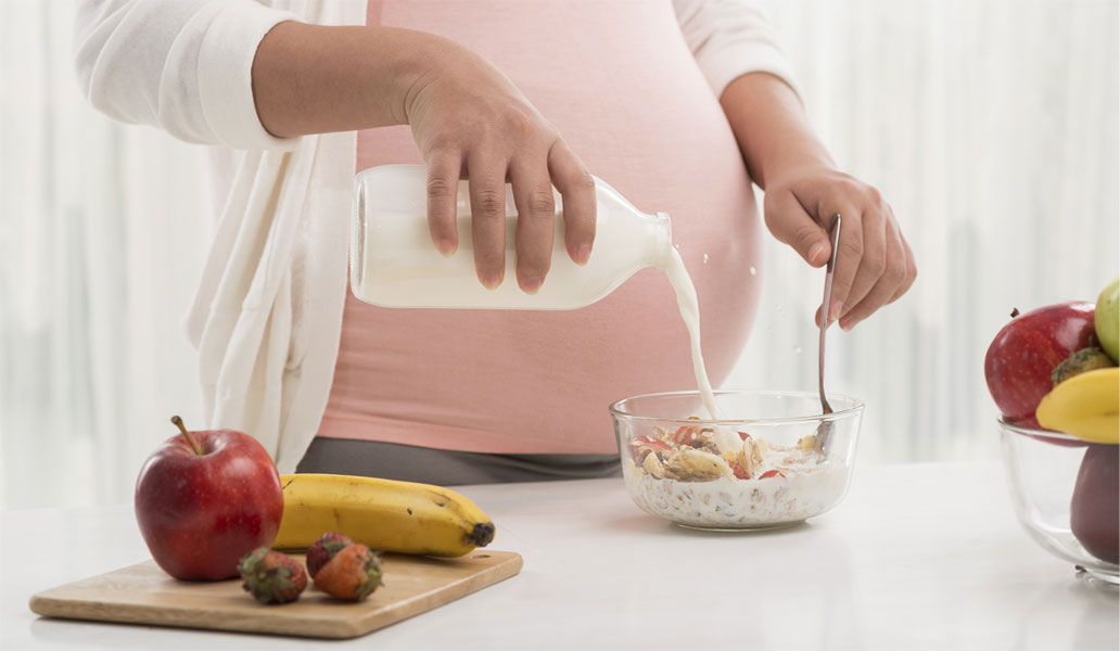 Etre enceinte et alimentation