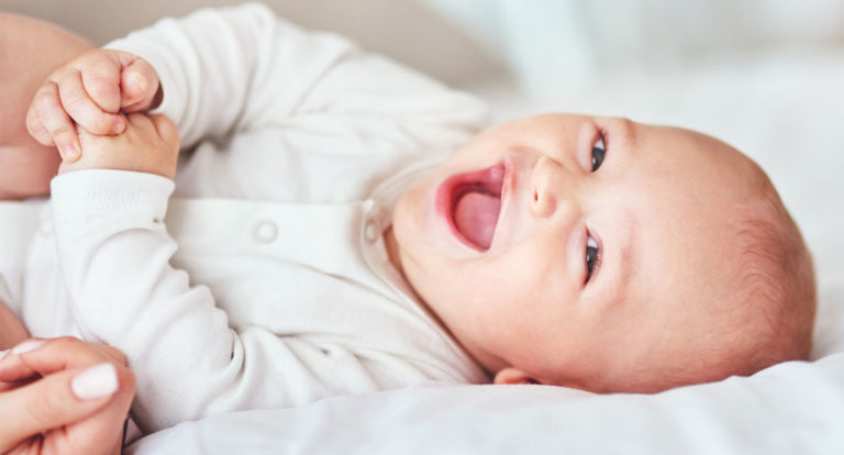 L'éveil de sens d’un bébé