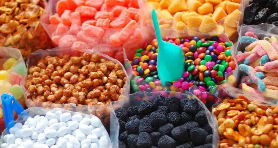 La consommation massive des colorants alimentaires