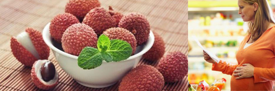 Litchi,b&eacute;n&eacute;fique pour la femme enceinte