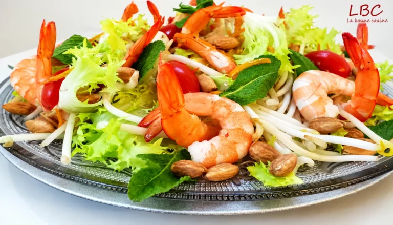 Comment préparer une salade de crevettes ?