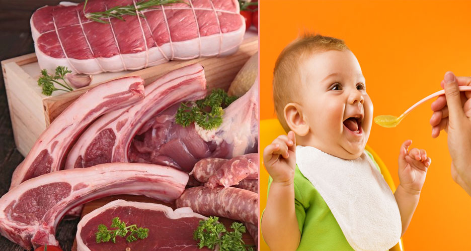 La viande, pour compléter l’apport en fer et vitamines du lait