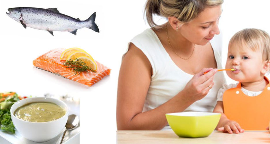 Le poisson, pour la croissance du bébé