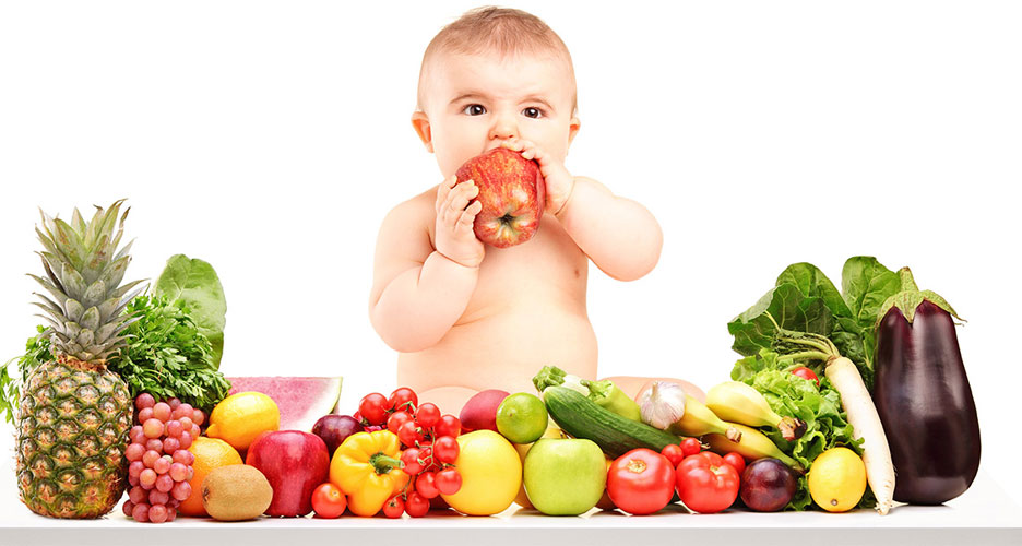 Les légumes et fruits, pour assurer la quantité de minéraux et vitamines