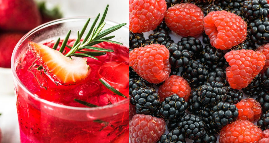 Les fruits rouges et les baies