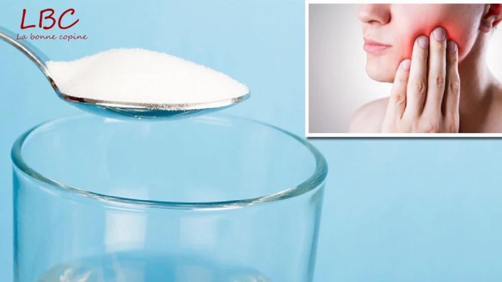 The trusty saltwater rinse – a good old mouth bath