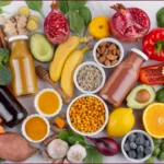 Collection d'aliments sains et colorés| labonnecopine.com