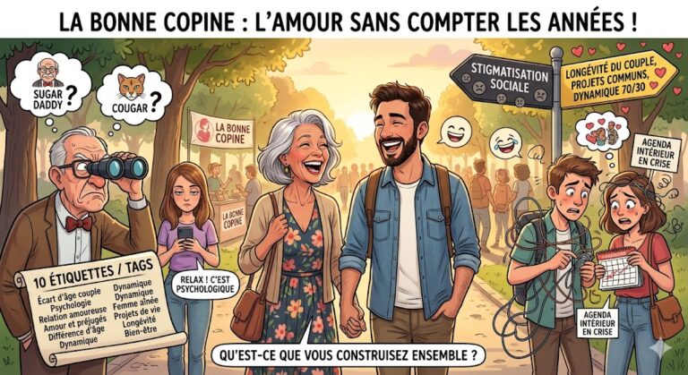 Couples avec un écart d&rsquo;âge