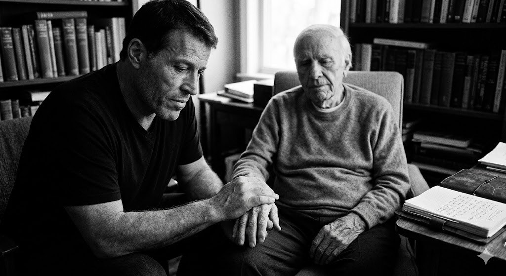 Jim Rohn and Tony Robbins: Late‑stage vulnerability moment