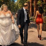 Un mari regarde une autre femme en présence de son épouse | eBoons