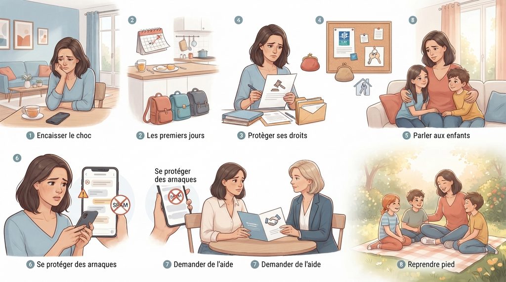 Une mère seule avec ses trois enfants face aux défis d’une séparation brutale, entre démarches administratives et reconstruction familiale | La Bonne Copine